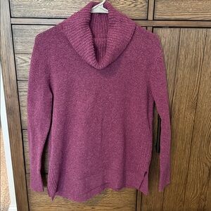 Heritage Plum Turtleneck Sweater